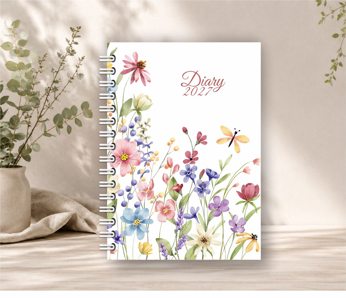 Popular Wild Flowers Diary 2027