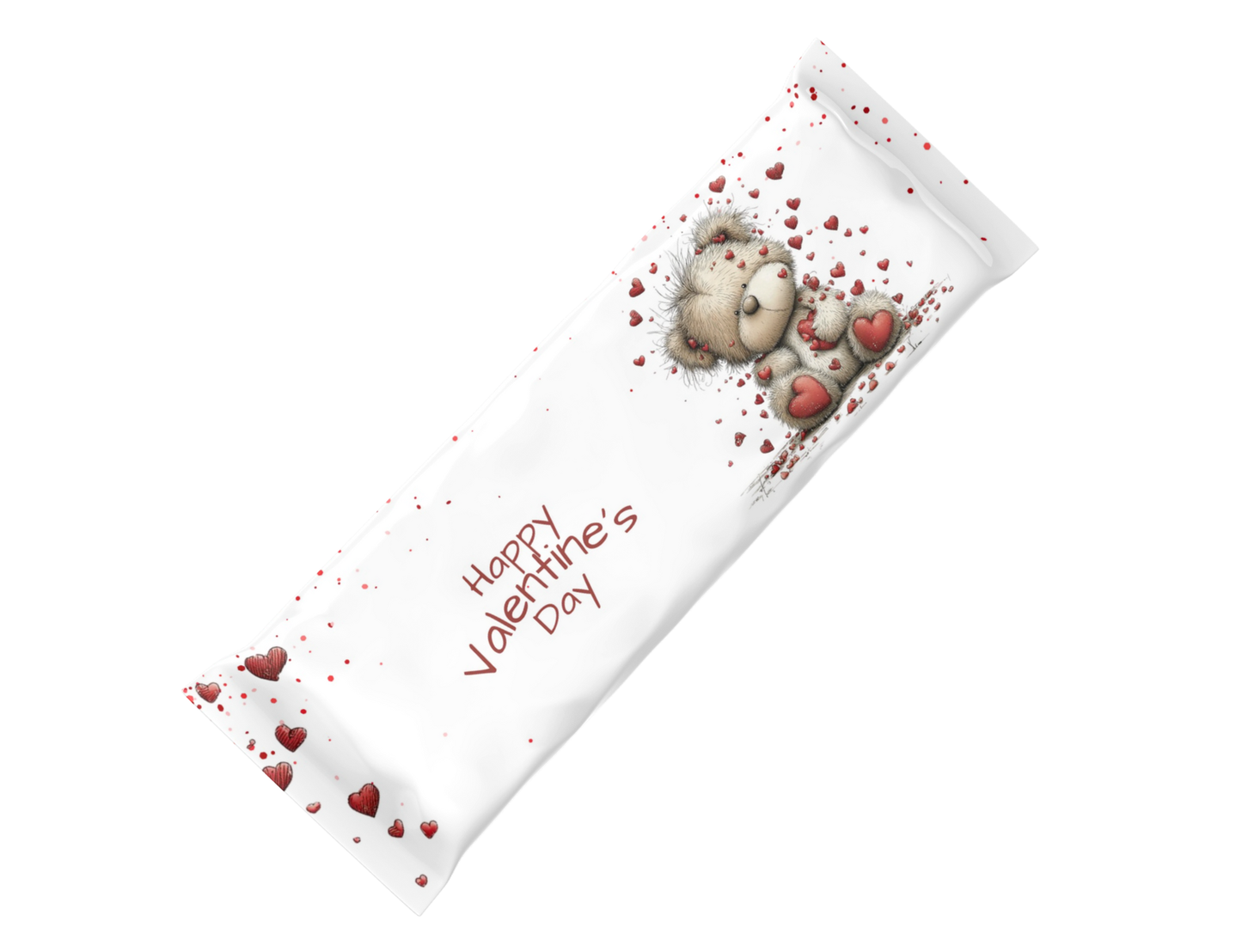 Valentine Teddy Chocolate Wrap