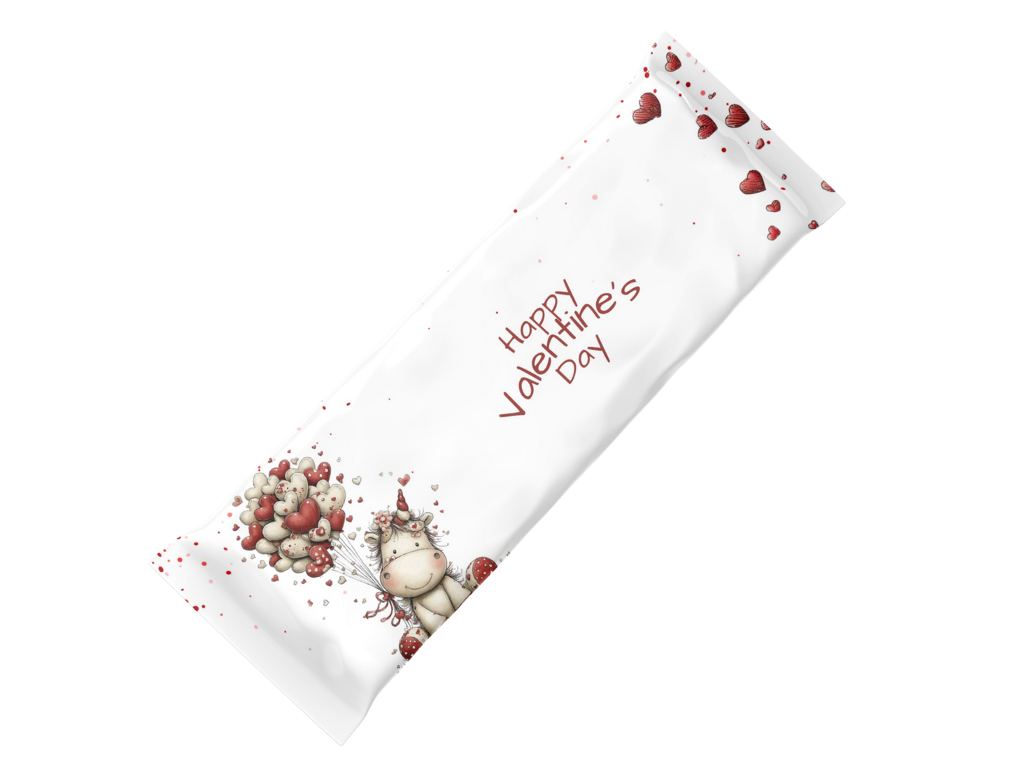 Valentine Unicorn Chocolate Wrap