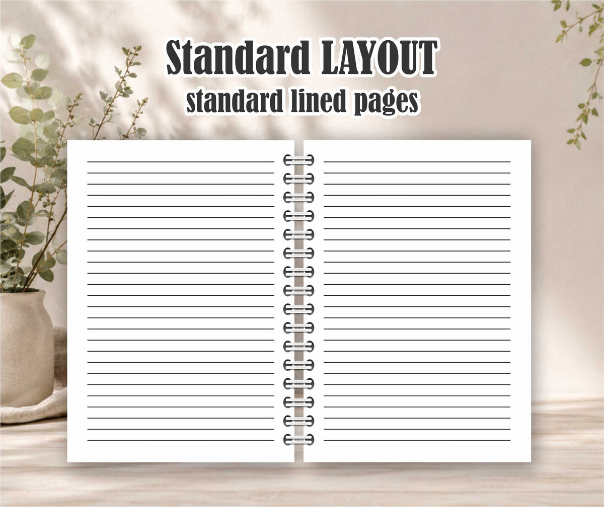 Farm Tractor Notebook
